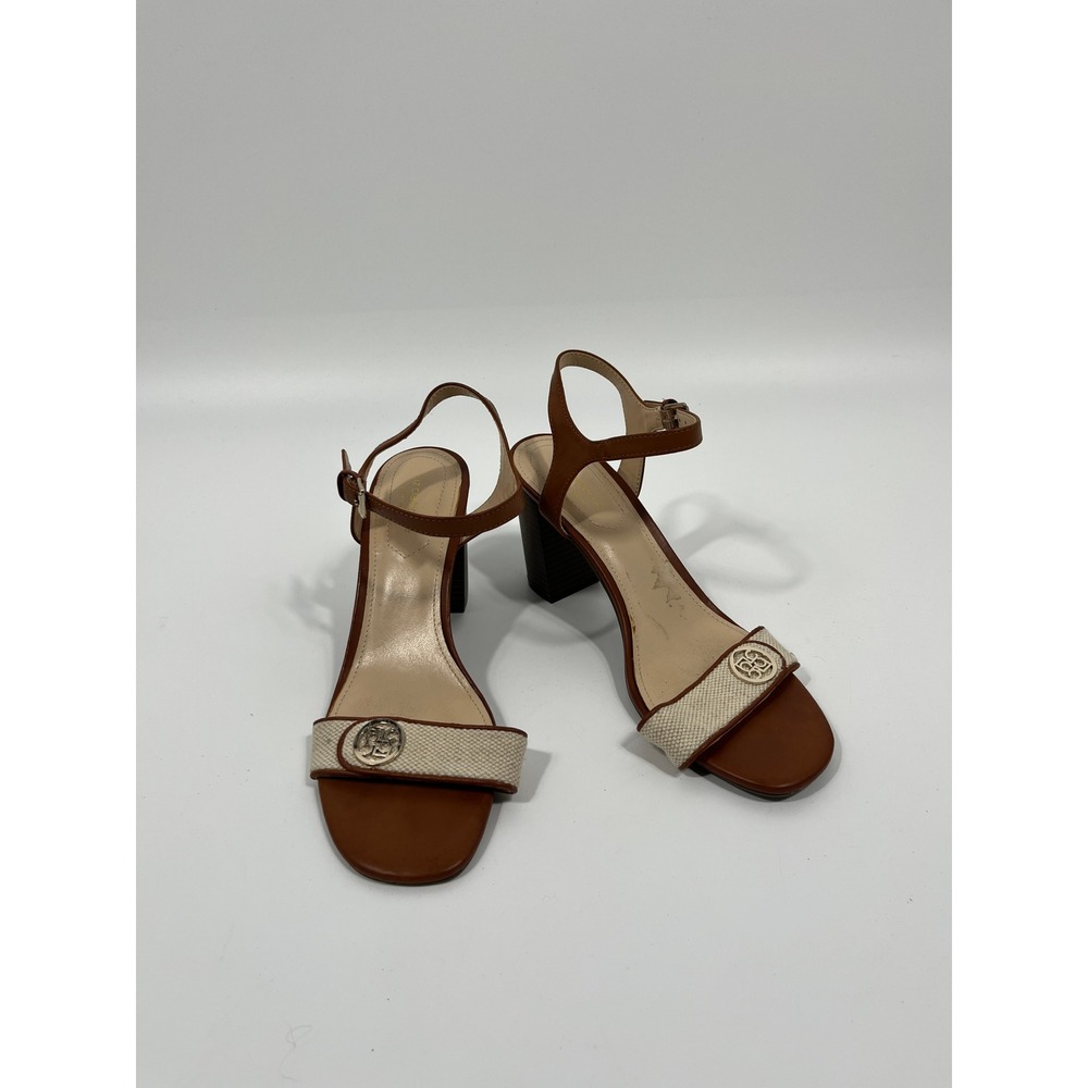 Liz Claiborne Womens 8 Brown Block Heel Old Money Quiet Luxury Preppy Classic